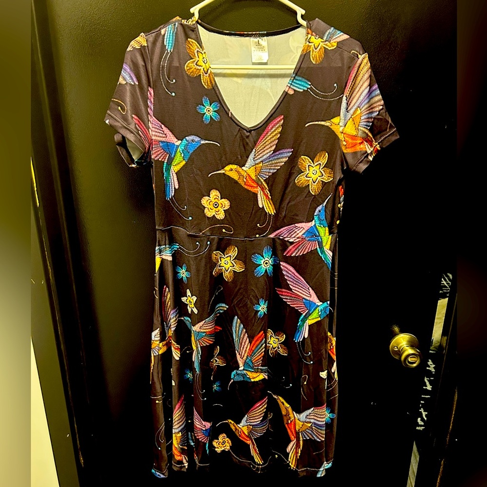 Hummingbird Aline dress